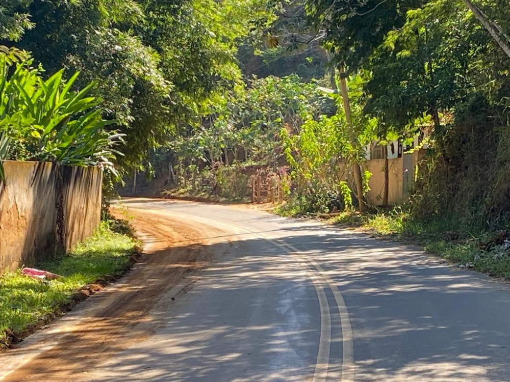 Intervenções preliminares estão sendo realizadas para realizar reforma da Estrada Municipal João Bouhid