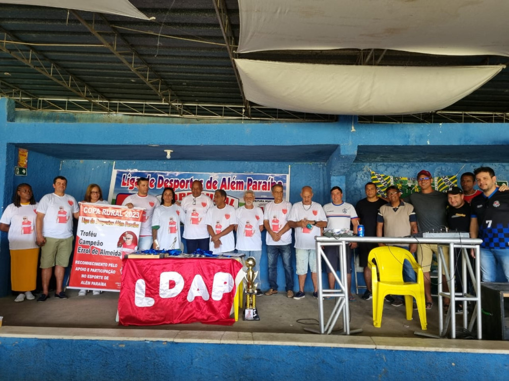 Prefeito participa da final da Copa Rural realizada pela Liga de Desportos de Além Paraíba