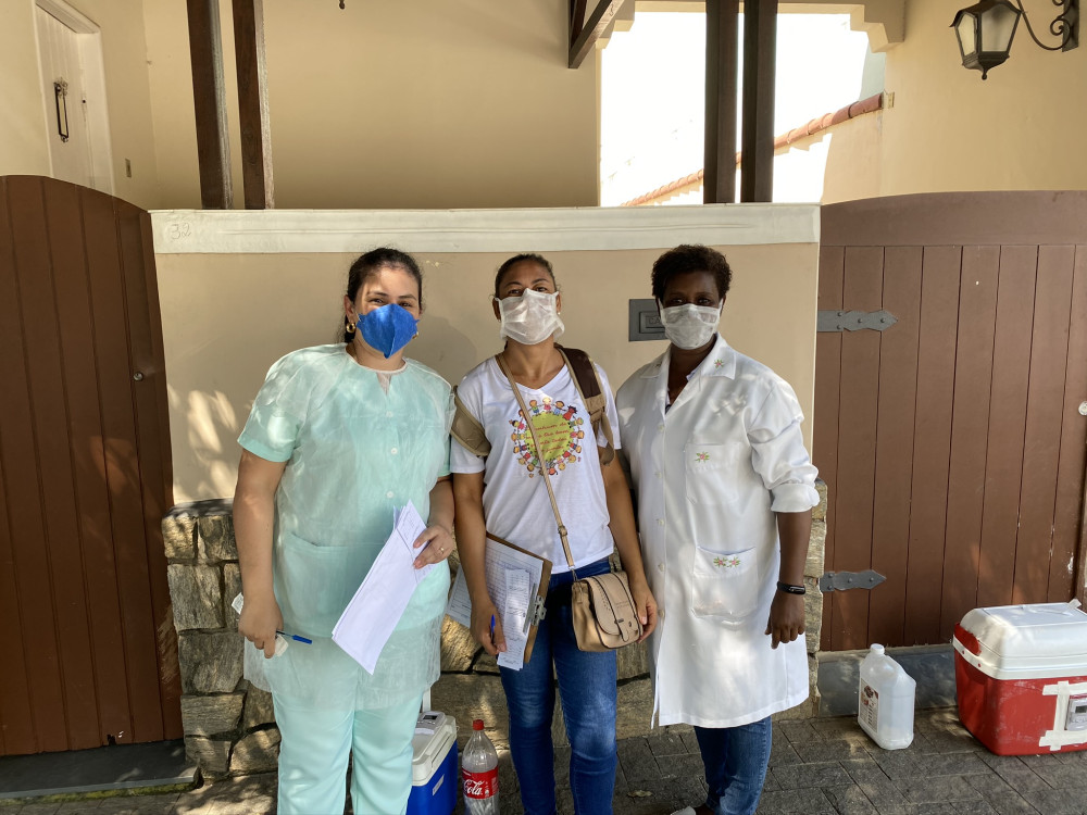 Secretaria de Saúde segue vacinando idosos. Além Paraíba está próximo de alcançar a meta de imunizações do Ministério da Saúde