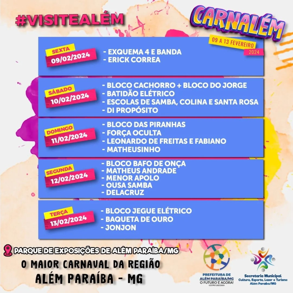 CARNALÉM 2024: Tudo pronto para o maior Carnaval da região!