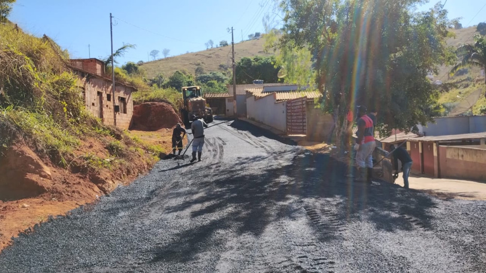 Santa Marta I: Asfalto chega em mais uma parte do bairro e vai continuar