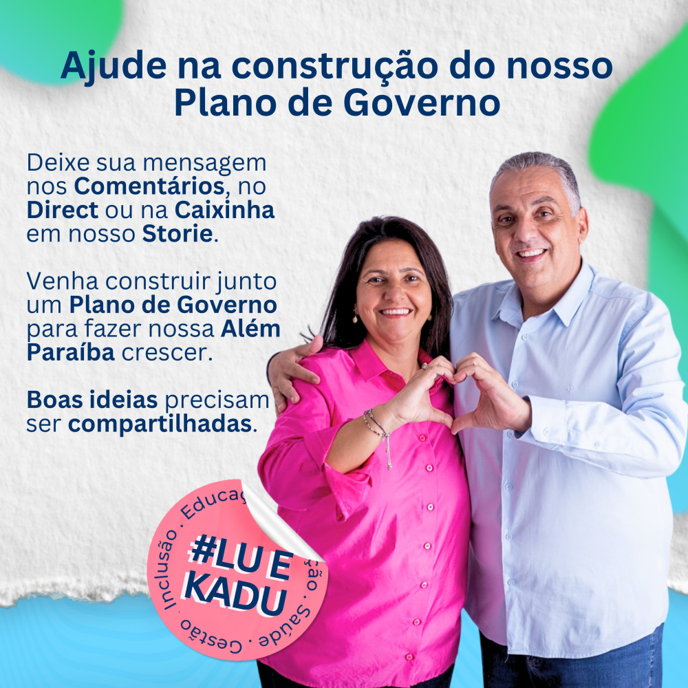 Numa atitude positiva e surpreendente Luciana Galhardo vai as redes socias e convida população para participar de seu plano de Governo