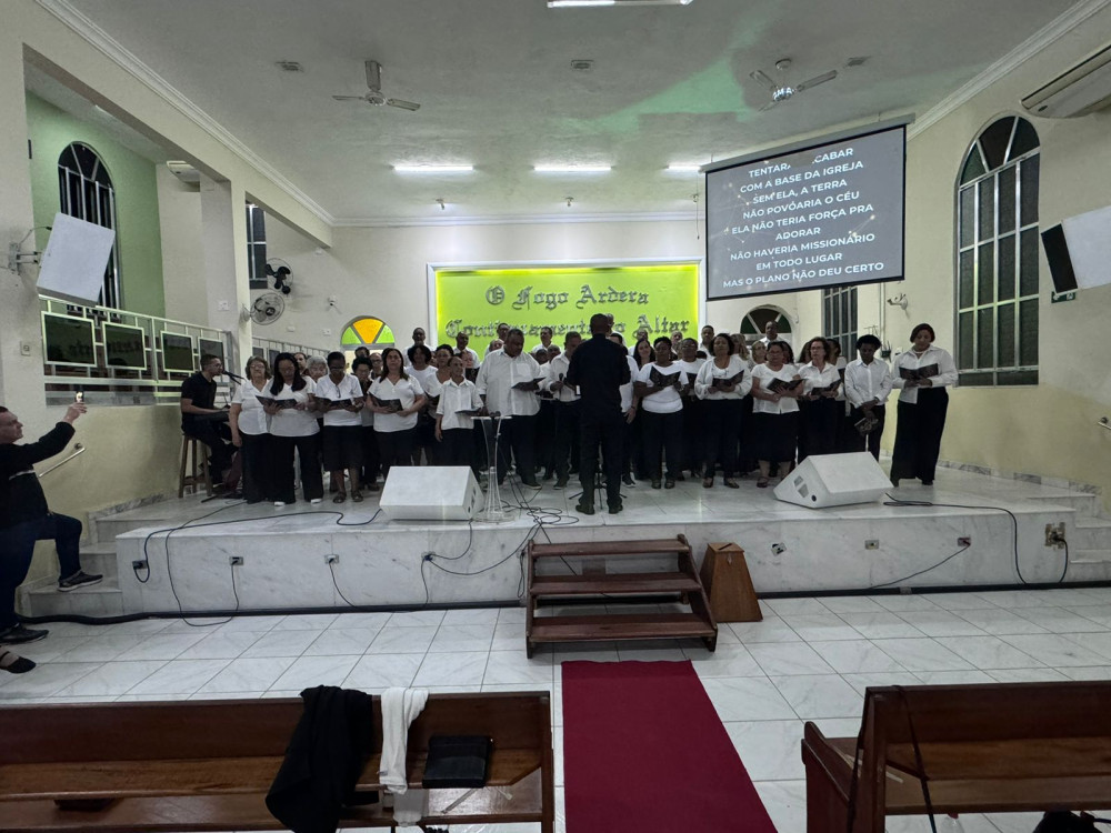 Igreja Batista em Renovação Espiritual realizou cultos para comemorar os 36 anos de seu Coral Hosana
