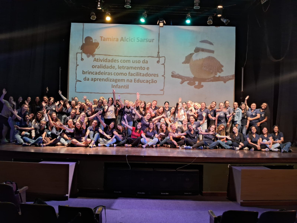 Educadores da Prefeitura participaram de mais uma capacitação em parceria com Sistema Aprende Brasil