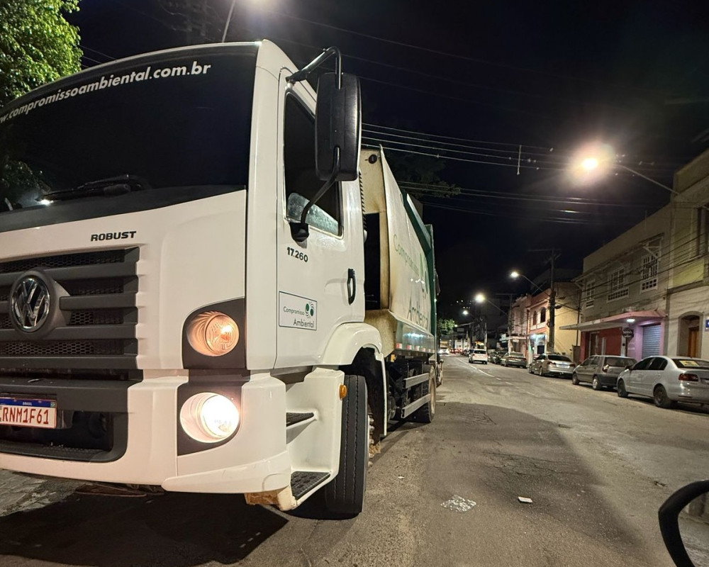 Compromisso Ambiental recolheu 50 toneladas de lixo com antes do tempo da empresa anterior que prestava o serviço