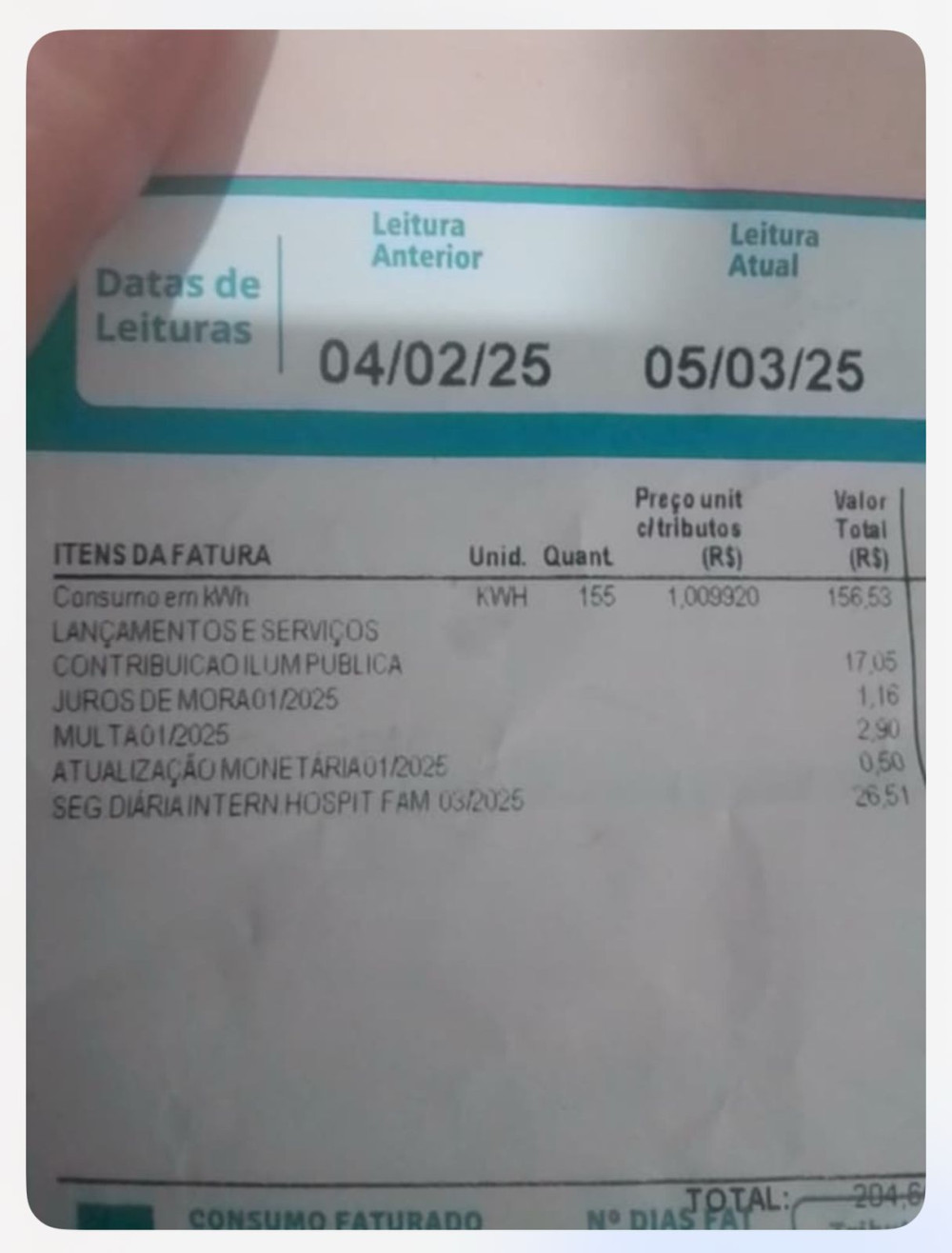VERGONHA ALHEIA: Energisa cobra seguro hospitalar de consumidores sem que estes tenham feito tal solicitação.