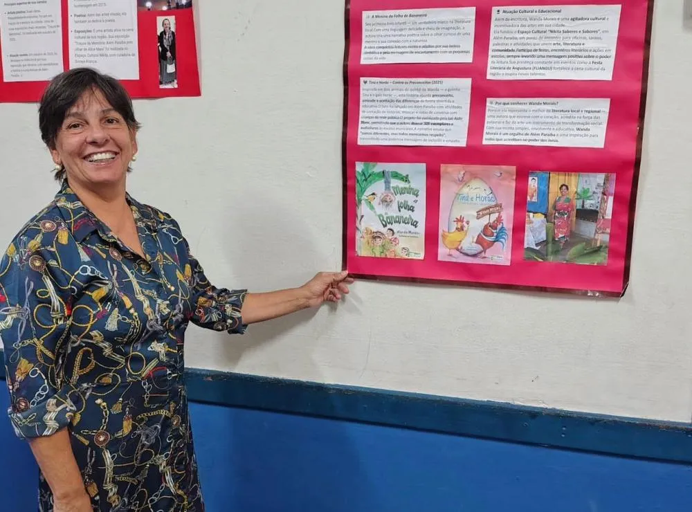 WANDA MORAIS, DA CONTABILIDADE ÀS LETRAS: ESCRITORA CONSAGRADA SEUS LIVROS SÃO UM ENORME SUCESSO