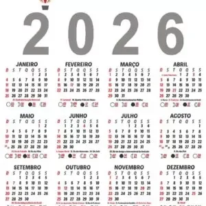 CALENDÁRIO DE FERIADOS E RECESSOS EM 2026 PROMETE MAIS “FERIADÕES” QUE 2025