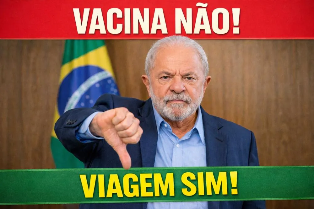 LULA GASTA 6 MILHÕES COM UMA VIAGEM A NOVA YORK E DIZ NÃO TER DINHEIRO PARA VACINA CONTRA HERPES PARA POPULAÇÃO