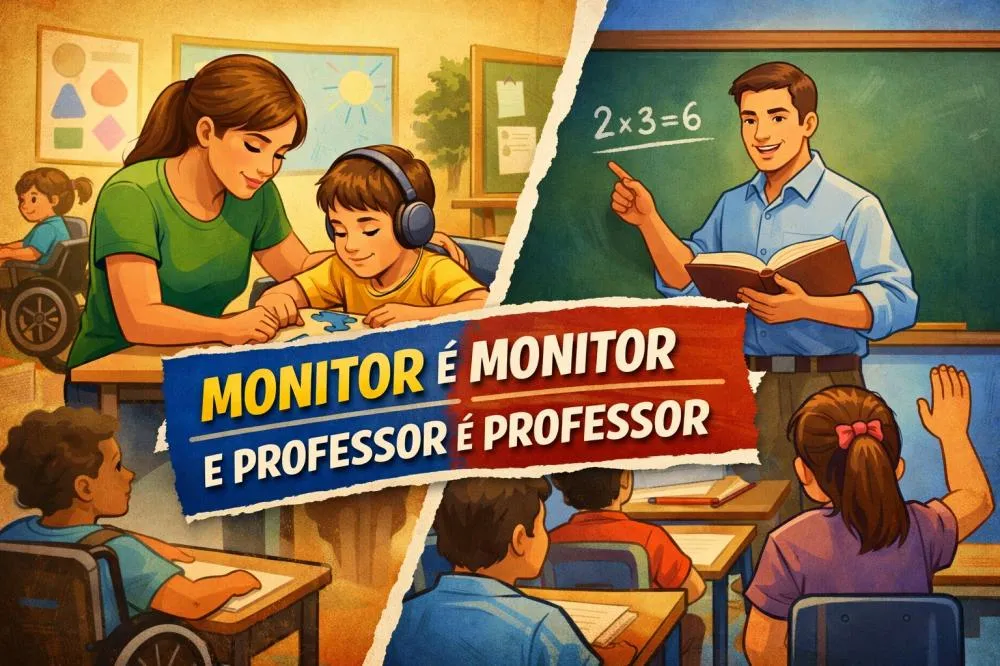 MONITORES EDUCACIONAIS QUEREM RECEBER PISO DO MAGISTÉRIO E DEBATE CHEGA ÀS CÂMARAS MUNICIPAIS