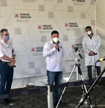 Governador Zema visita Hospital São Salvador e Prefeito pede que os respiradores cedidos fiquem definitivamente em Além Paraíba