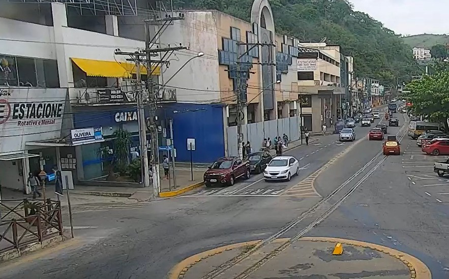 Câmeras de segurança já detectaram roubo no correspondente da Caixa. Suspeito foi filmado e Polícia já está na cola