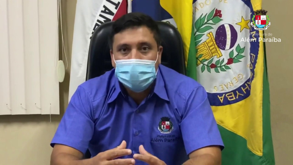 PREFEITO DEMONSTRA PREOCUPAÇÃO COM O AUMENTO DOS CASOS DE COVID, LAMENTA AS MORTES E PEDE QUE A POPULAÇÃO TOME AS PRECAUÇÕES RECOMENDADAS