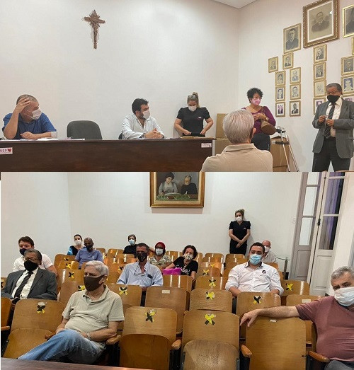 Após ouvir explicações , Conselho do Hospital decide emitir nota de desagravo ao Dr. Rafael hipotecando a ele apoio ante aos fatos ocorridos nas redes sociais semana passada